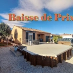 Villa à vendre avec piscine et jardin à Lezignan-Corbières