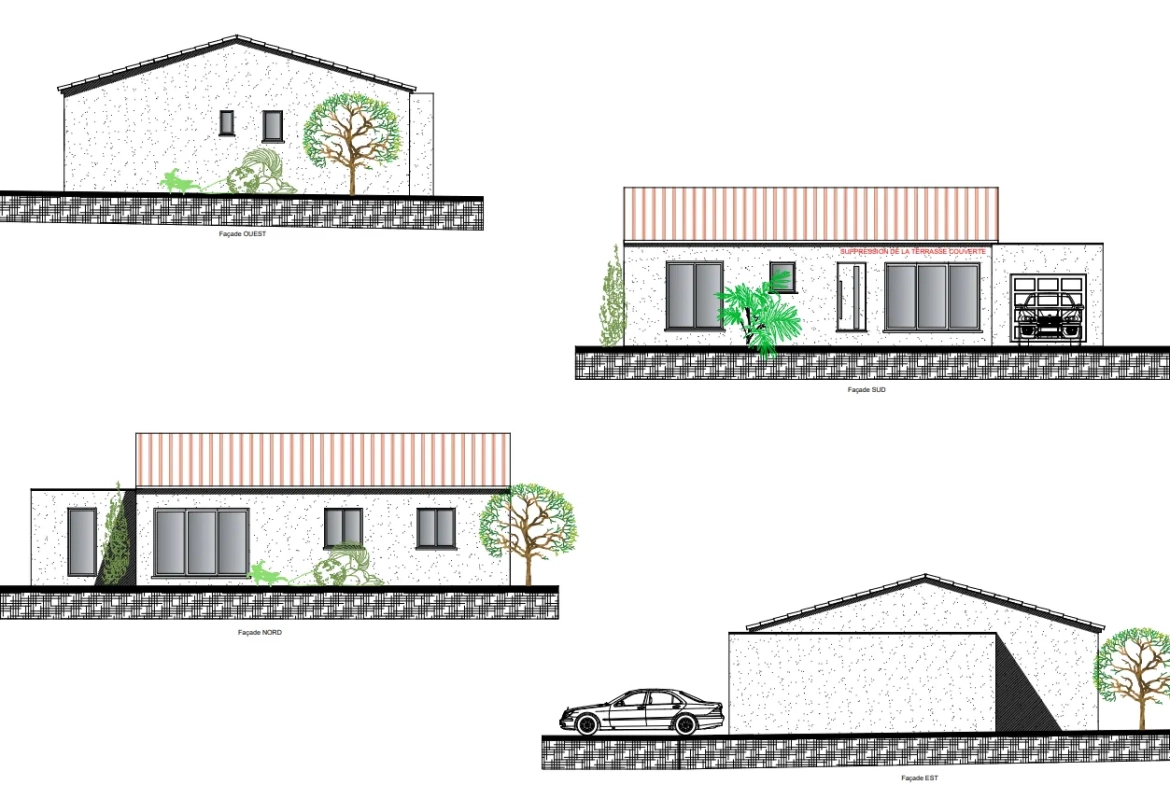 A vendre terrain constructible de 529 m² à Couffoulens - Proche Carcassonne 