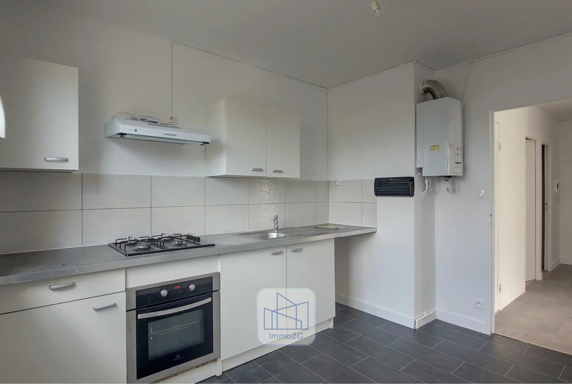 Appartement T3 lumineux de 66 m² à Nantes avec vue sud 