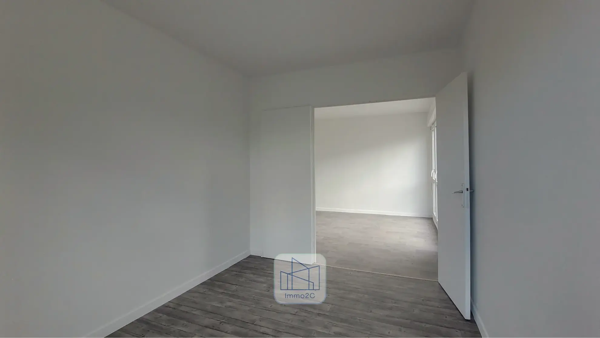 Appartement T3 lumineux de 66 m² à Nantes avec vue sud 