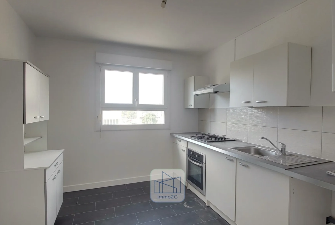 Appartement T3 lumineux de 66 m² à Nantes avec vue sud 