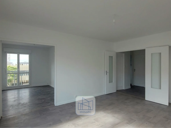 Appartement T3 lumineux de 66 m² à Nantes avec vue sud