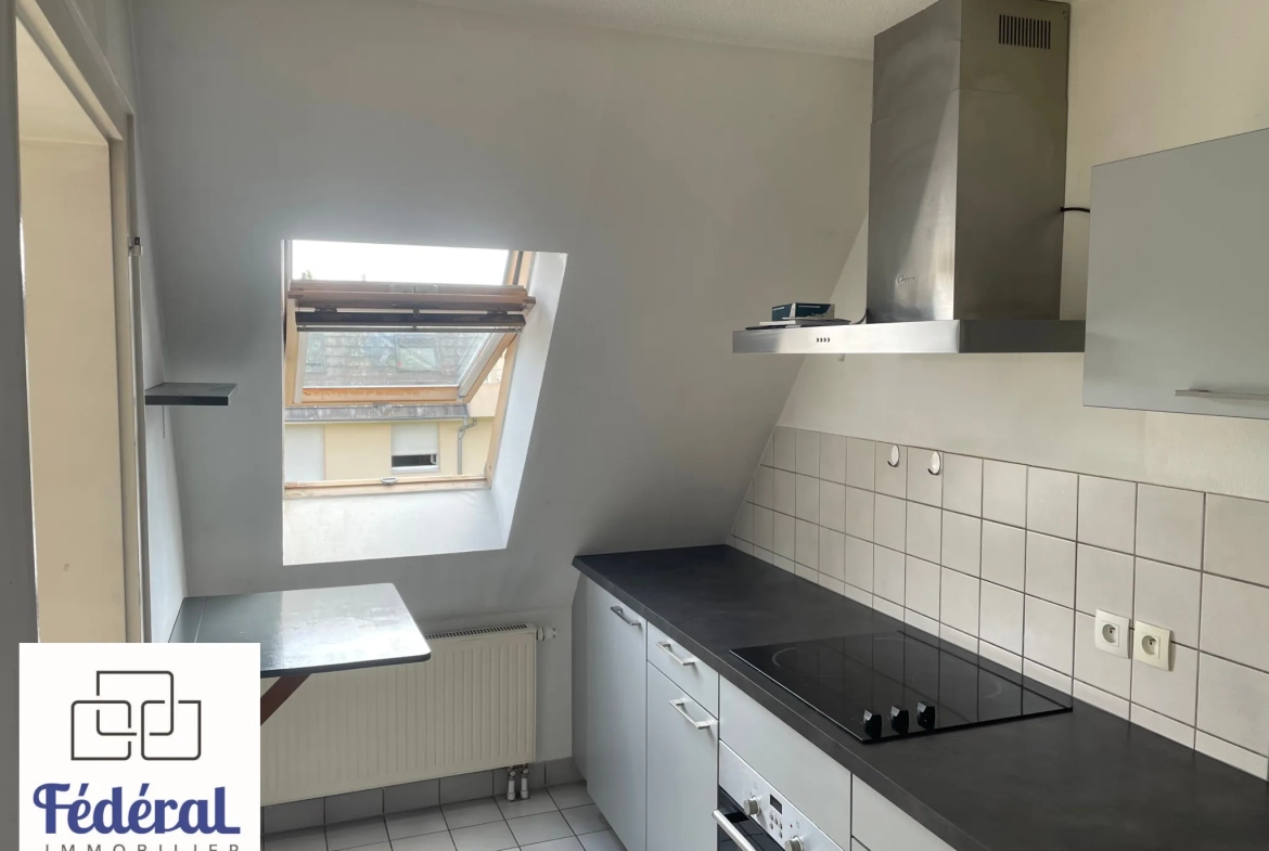 Appartement F2 à Strasbourg Robertsau avec Terrasse, Cave et Parking - Résidentiel et Calme 