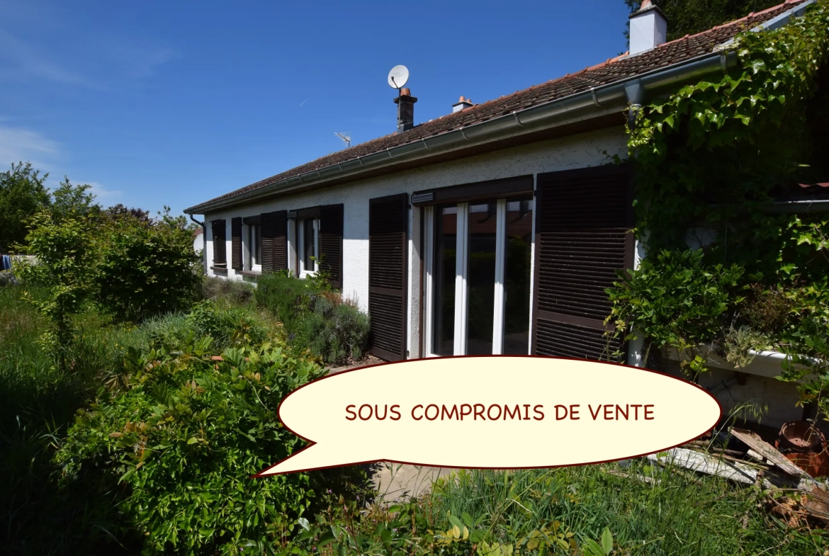 Maison de plain-pied à rénover à Audincourt avec jardin et potentiel 