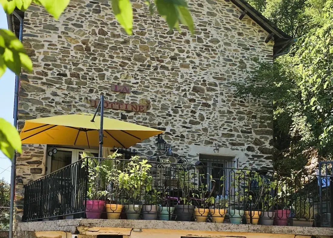 Maison atypique rénovée avec terrasse et vue imprenable à Requista 