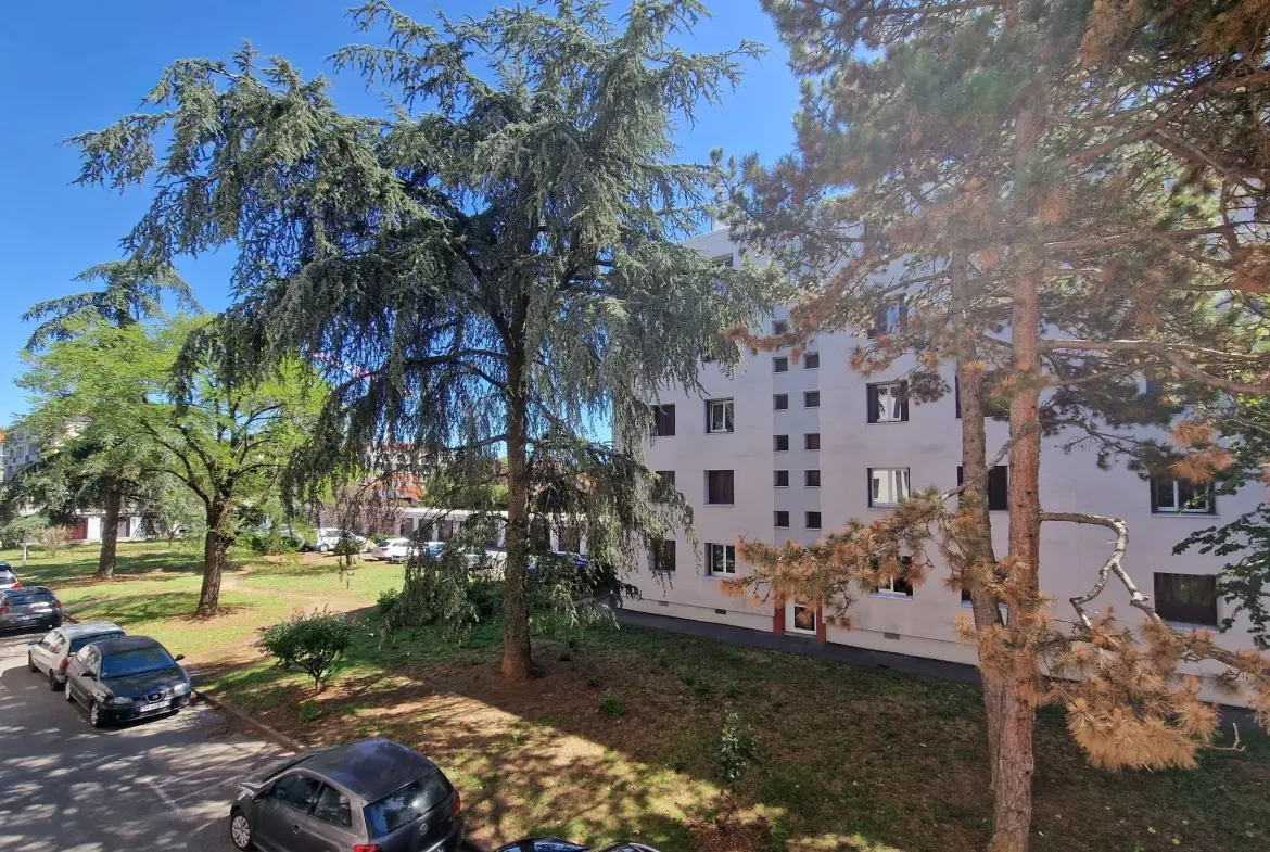 À vendre appartement traversant T4 de 64 m² à Lyon 8ème - emplacement idéal 