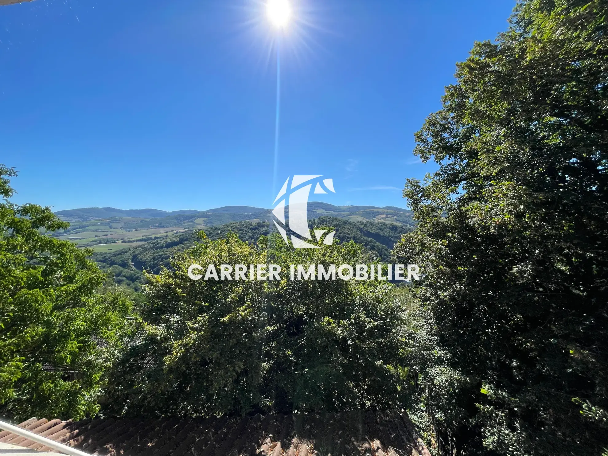 Maison de campagne de 82 m² avec vue sur la vallée à Brussieu 