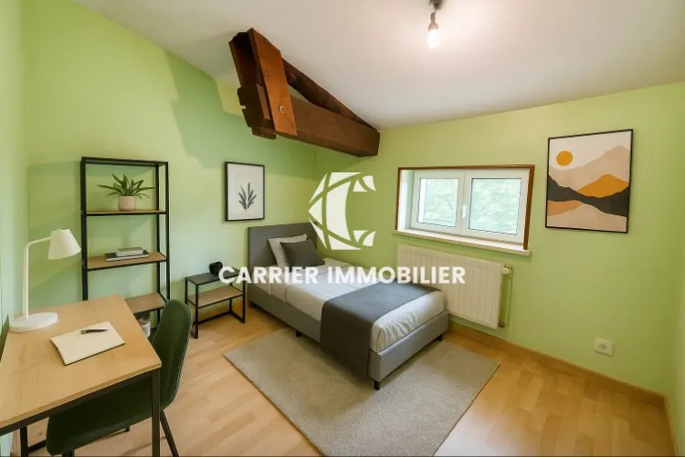 Maison de campagne de 82 m² avec vue sur la vallée à Brussieu 
