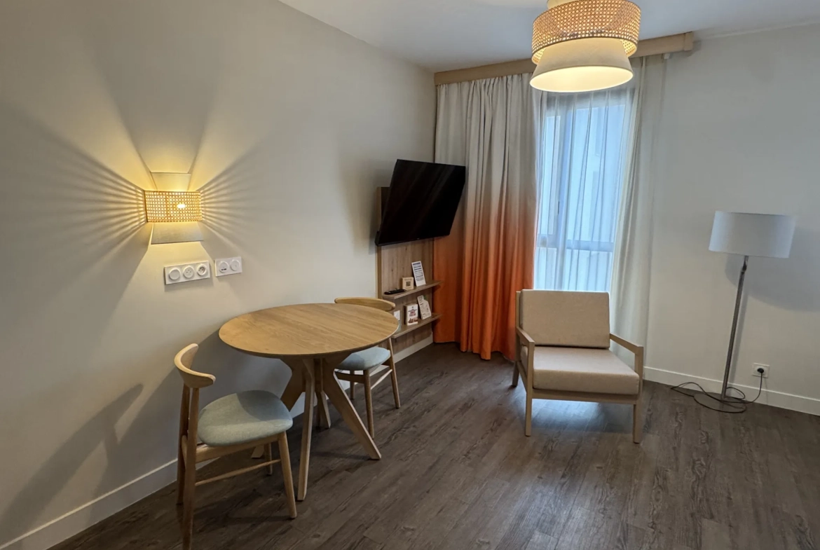 Studio meublé de 27 m² à vendre à Aix-en-Provence, excellente rentabilité 