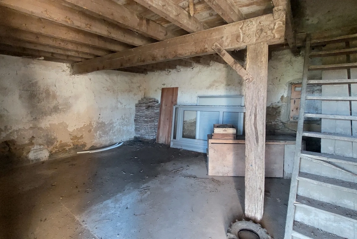 Ancien corps de ferme à rénover sur 9,80 hectares à La Reole 