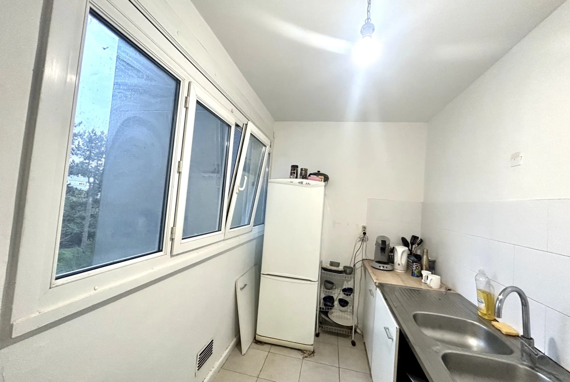 Appartement 2 pièces à Gagny à vendre – 46,27 m² avec balcon et cave 
