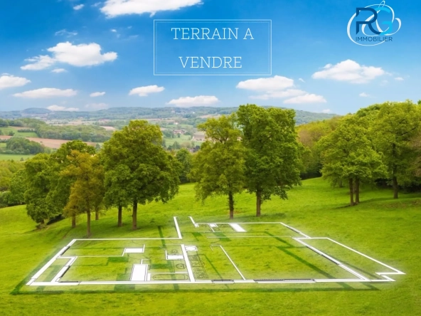 Terrain constructible de 452 m² à Baillet-En-France, exposition sud