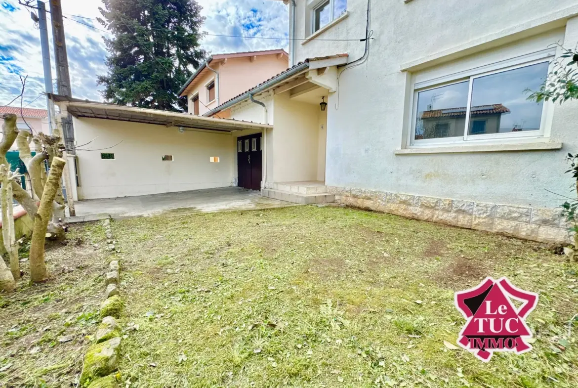 Maison 3 chambres avec garage, jardin et véranda à Villeneuve-sur-Lot 