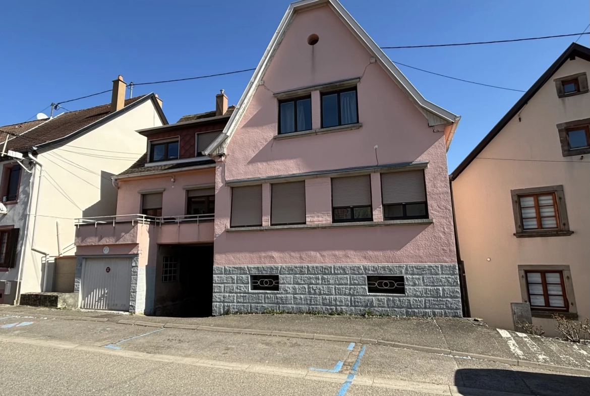 Investissement immobilier à Marmoutier : Immeuble de 3 appartements loués 