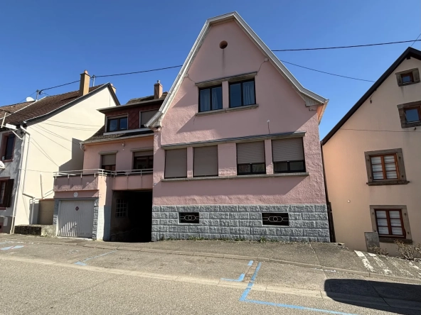 Investissement immobilier à Marmoutier : Immeuble de 3 appartements loués