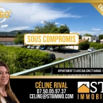 Appartement rénové de 61 m² avec balcon, garage et cave à Valence