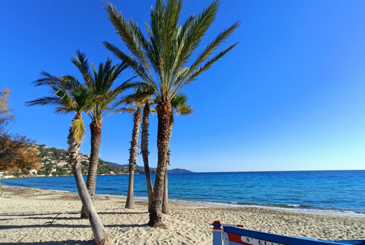 Appartement T1 en rez de jardin avec terrasse à Saint Clair, Le Lavandou 