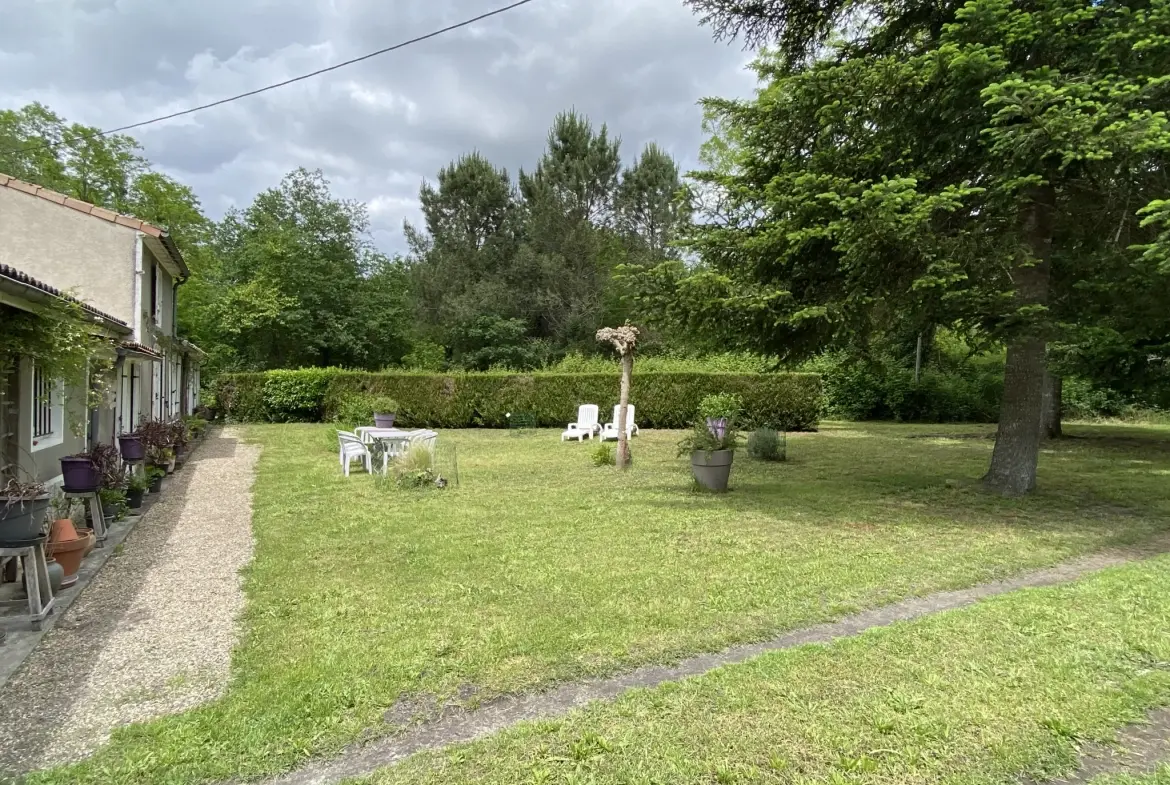 Maison récente à 10 km de Langon, cadre calme et nature dans le Sauternais 