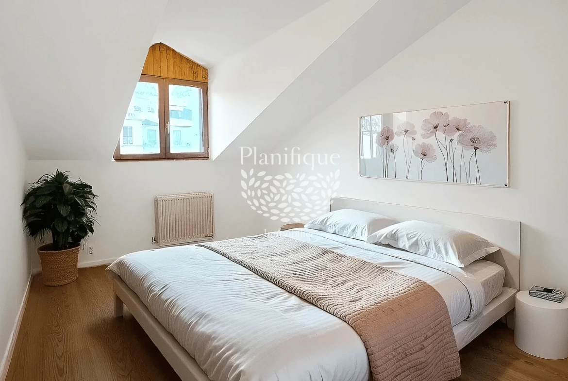 Appartement T2 de 43 m² avec balcon à Amphion, Publier 