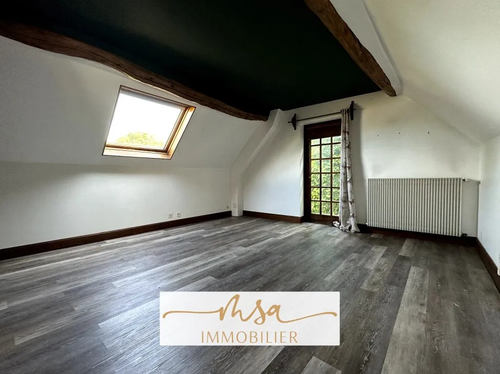 Maison charmante avec grand jardin à vendre à Mesnil-Raoul 