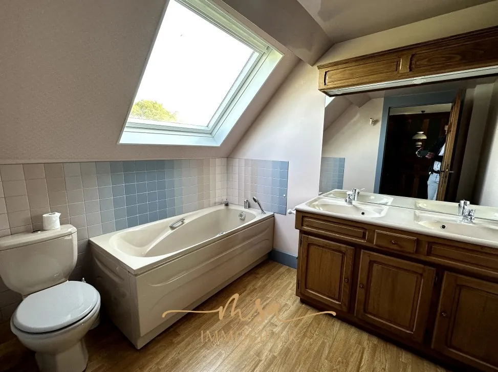 Maison charmante avec grand jardin à vendre à Mesnil-Raoul 
