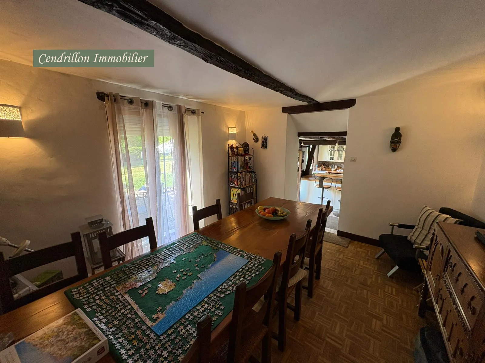 Charmante maison de campagne 130m² avec piscine, granges et grand jardin à Masbaraud Merignat 