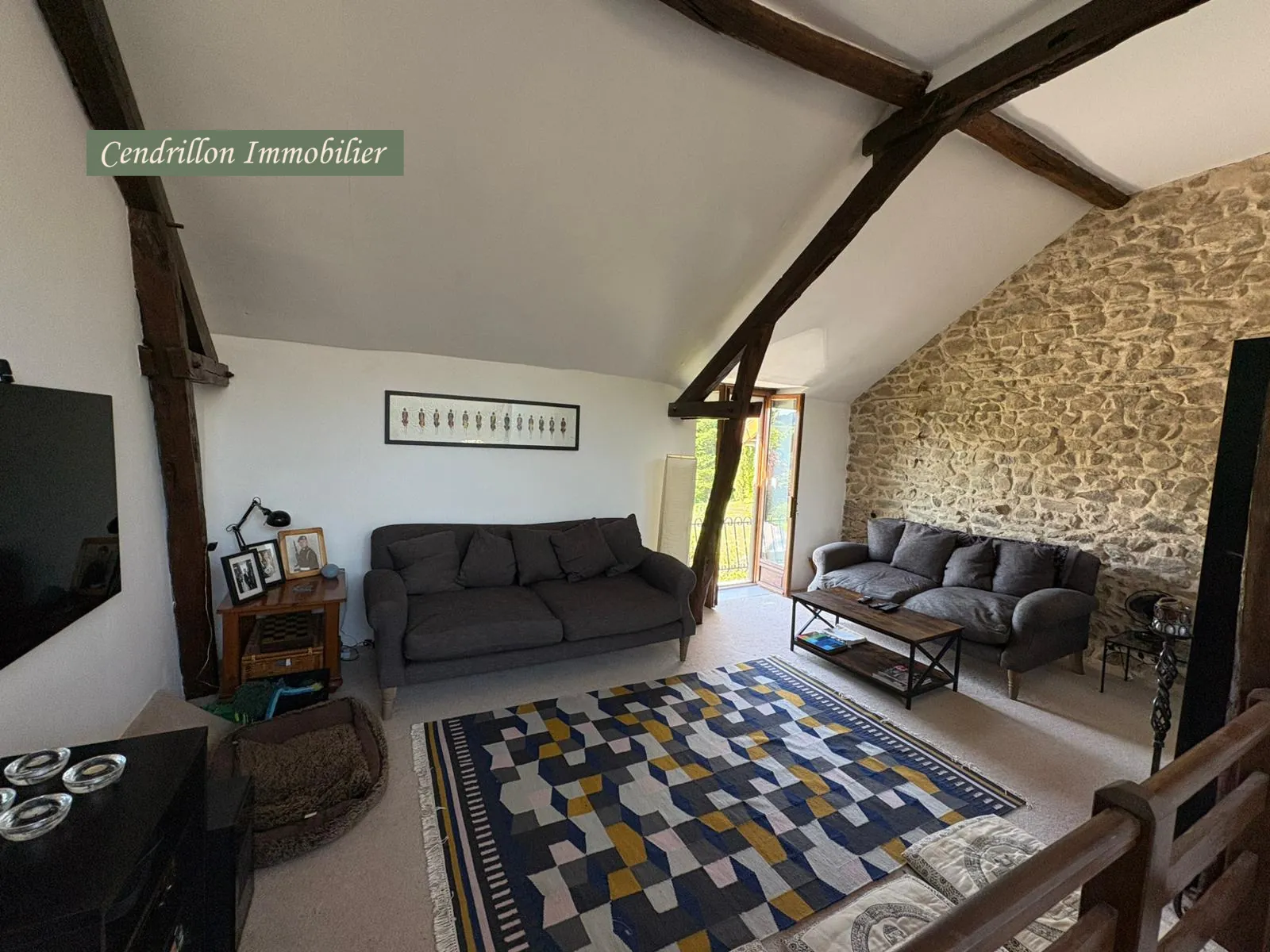 Charmante maison de campagne 130m² avec piscine, granges et grand jardin à Masbaraud Merignat 