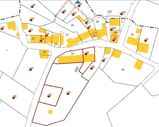 Charmante maison de campagne 130m² avec piscine, granges et grand jardin à Masbaraud Merignat 
