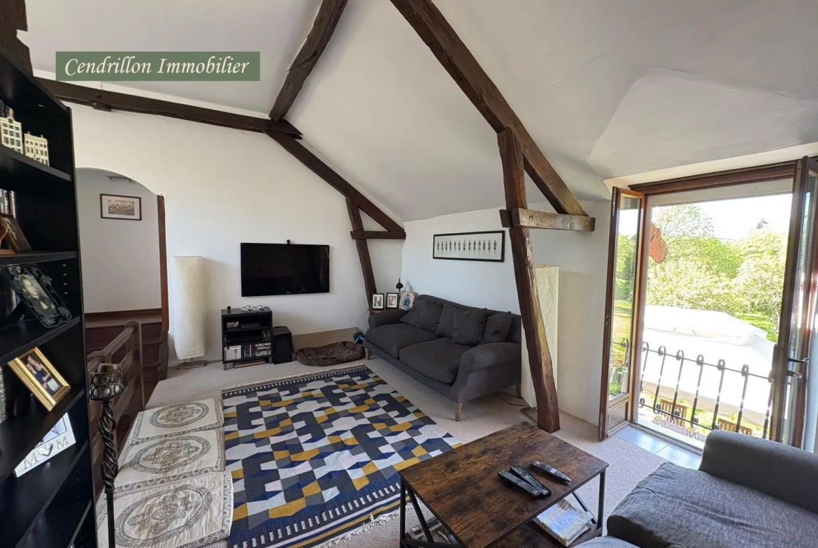 Charmante maison de campagne 130m² avec piscine, granges et grand jardin à Masbaraud Merignat 