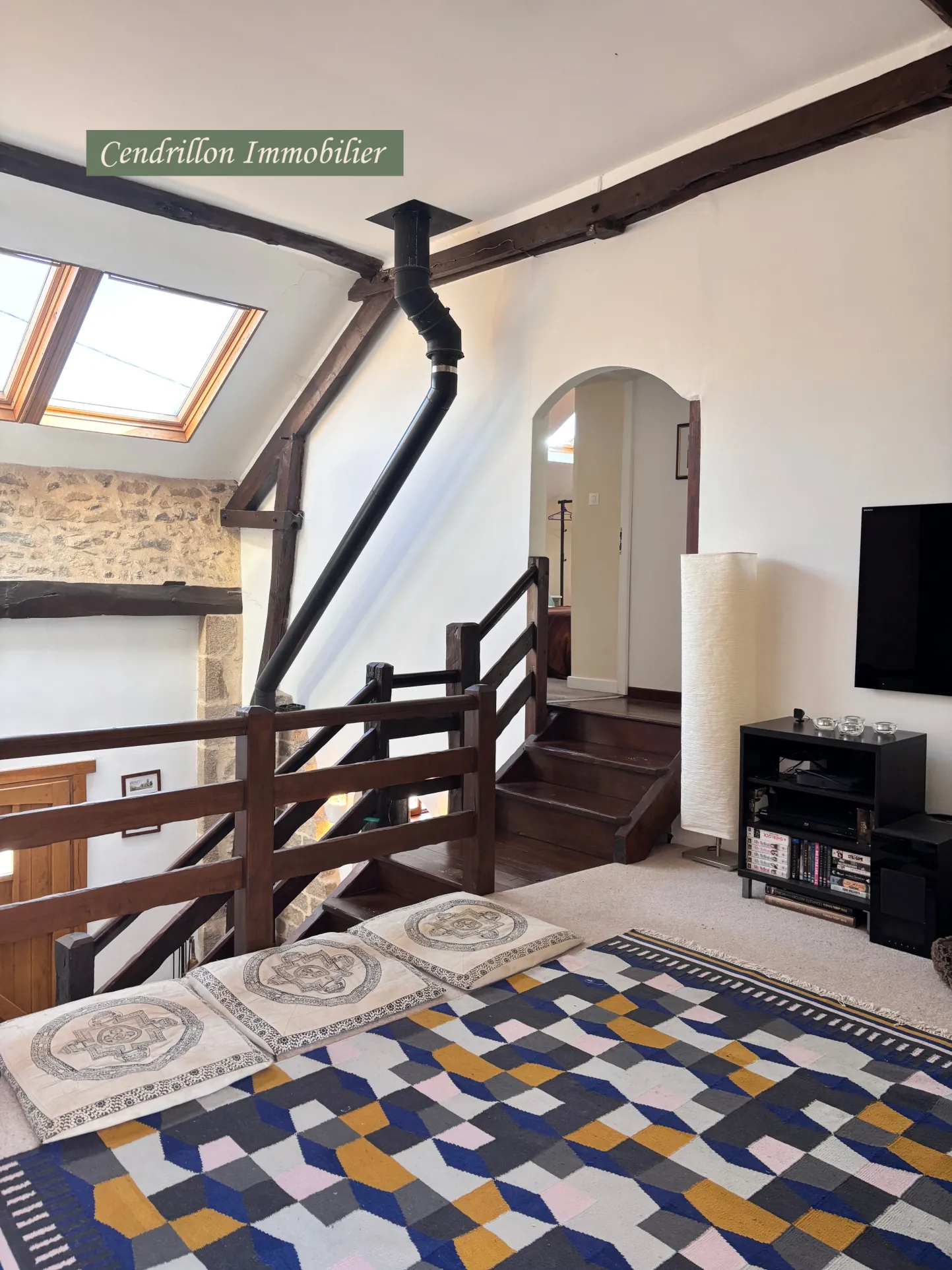 Charmante maison de campagne 130m² avec piscine, granges et grand jardin à Masbaraud Merignat 