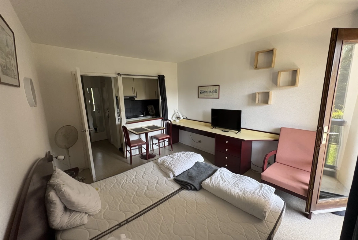 Studio avec balcon à Dax – Opportunité d'investissement locatif 
