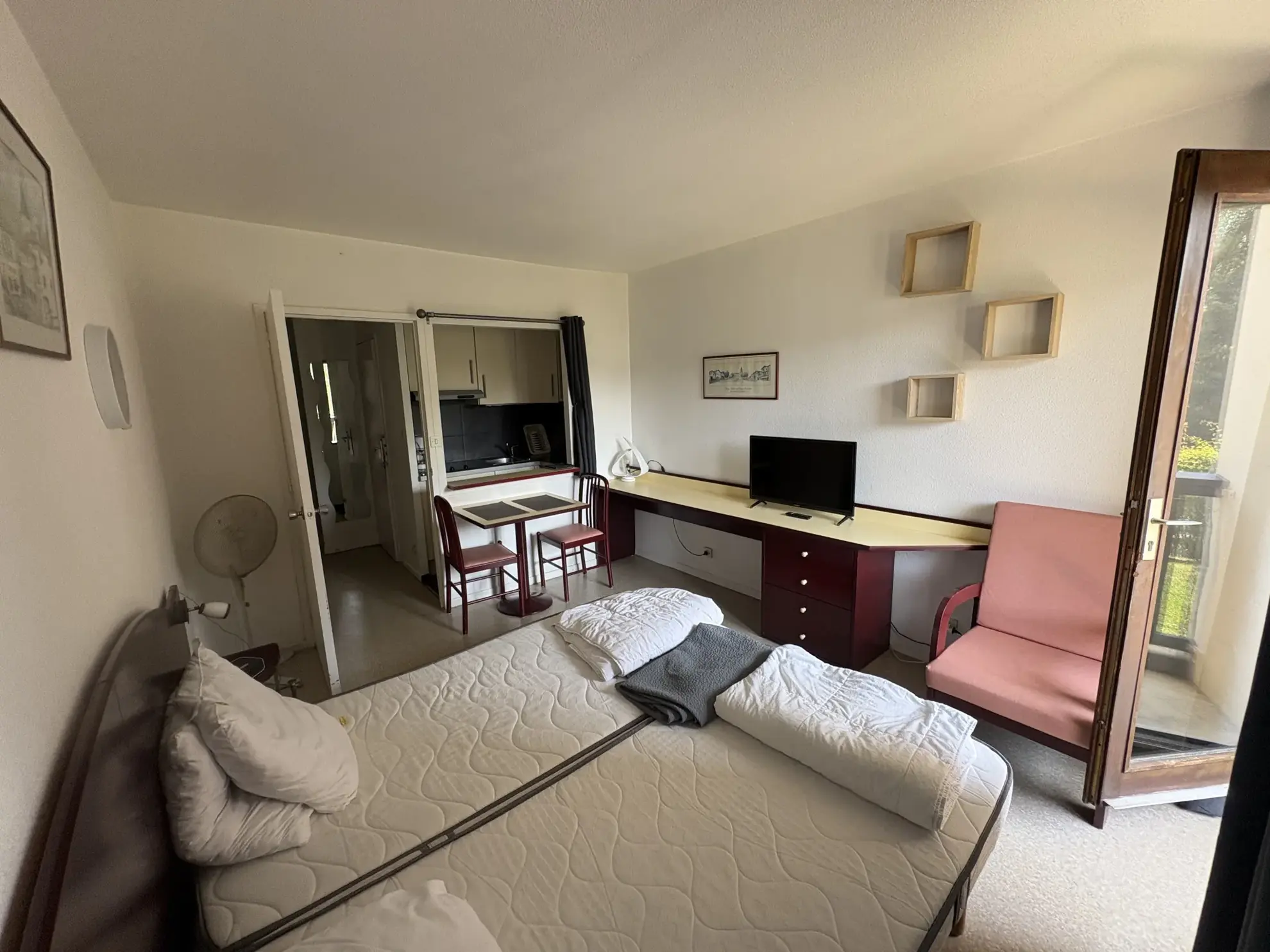 Studio avec balcon à Dax – Opportunité d'investissement locatif 