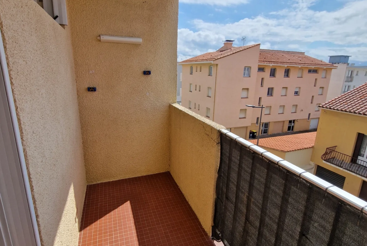 Bel appartement T2 avec vue mer à Canet-en-Roussillon 
