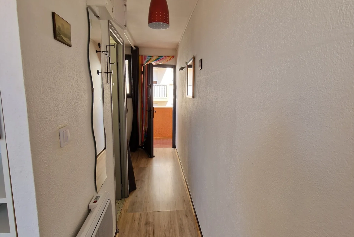 Bel appartement T2 avec vue mer à Canet-en-Roussillon 