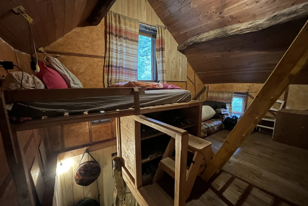 Ferme écologique et autonome de 42 m² dans les Pyrénées Ariégeoises 