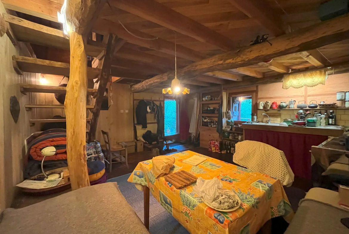 Ferme écologique et autonome de 42 m² dans les Pyrénées Ariégeoises 
