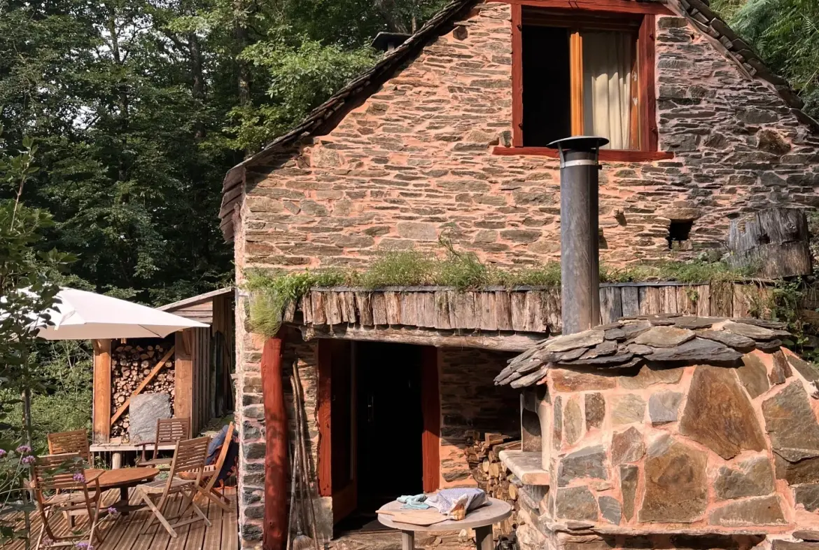 Ferme écologique et autonome de 42 m² dans les Pyrénées Ariégeoises 