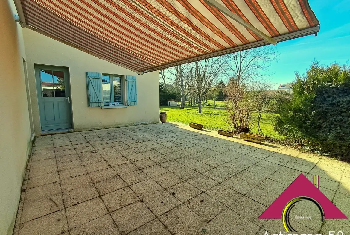 Longère de 124 m² avec 4 chambres, garage et terrasse à Dun-sur-Auron 