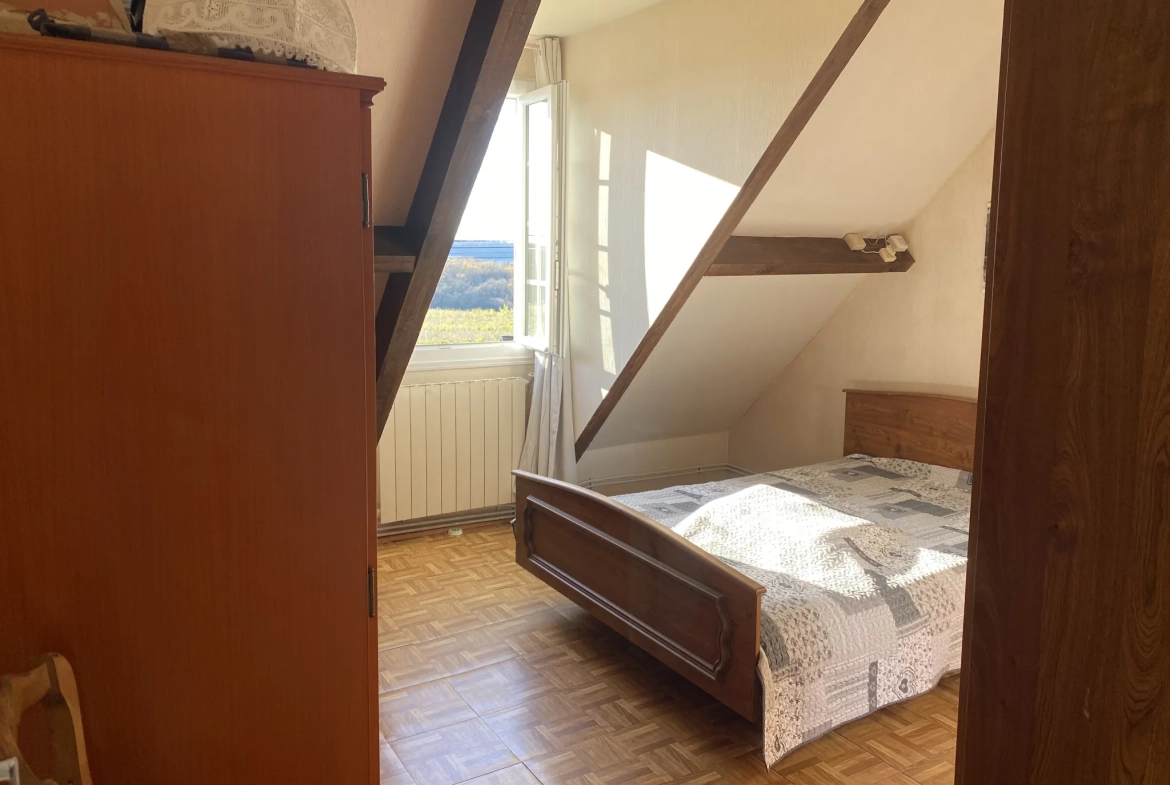 Belle maison périgourdine à Riberac avec terrasse et vue dégagée 