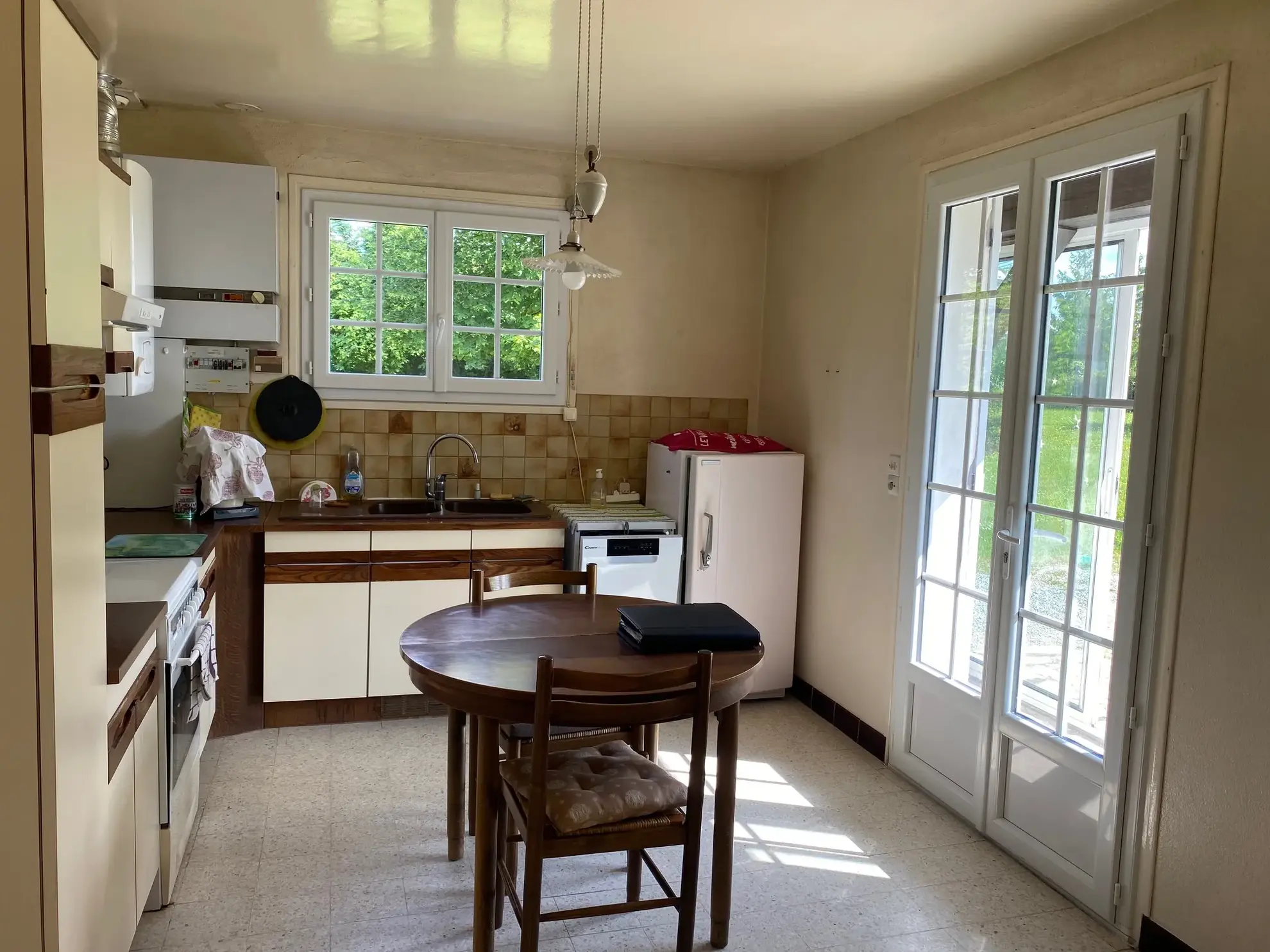 Belle maison périgourdine à Riberac avec terrasse et vue dégagée 