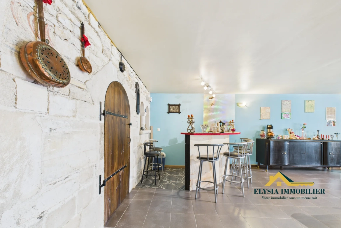 Achat maison de charme à Troussey avec vue sur la Meuse, 9 pièces, 259 m2 