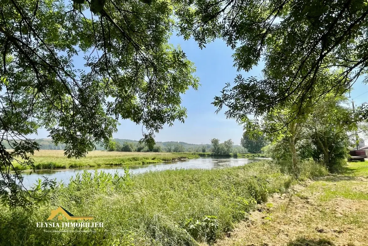 Achat maison de charme à Troussey avec vue sur la Meuse, 9 pièces, 259 m2 