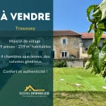 Achat maison de charme à Troussey avec vue sur la Meuse, 9 pièces, 259 m2