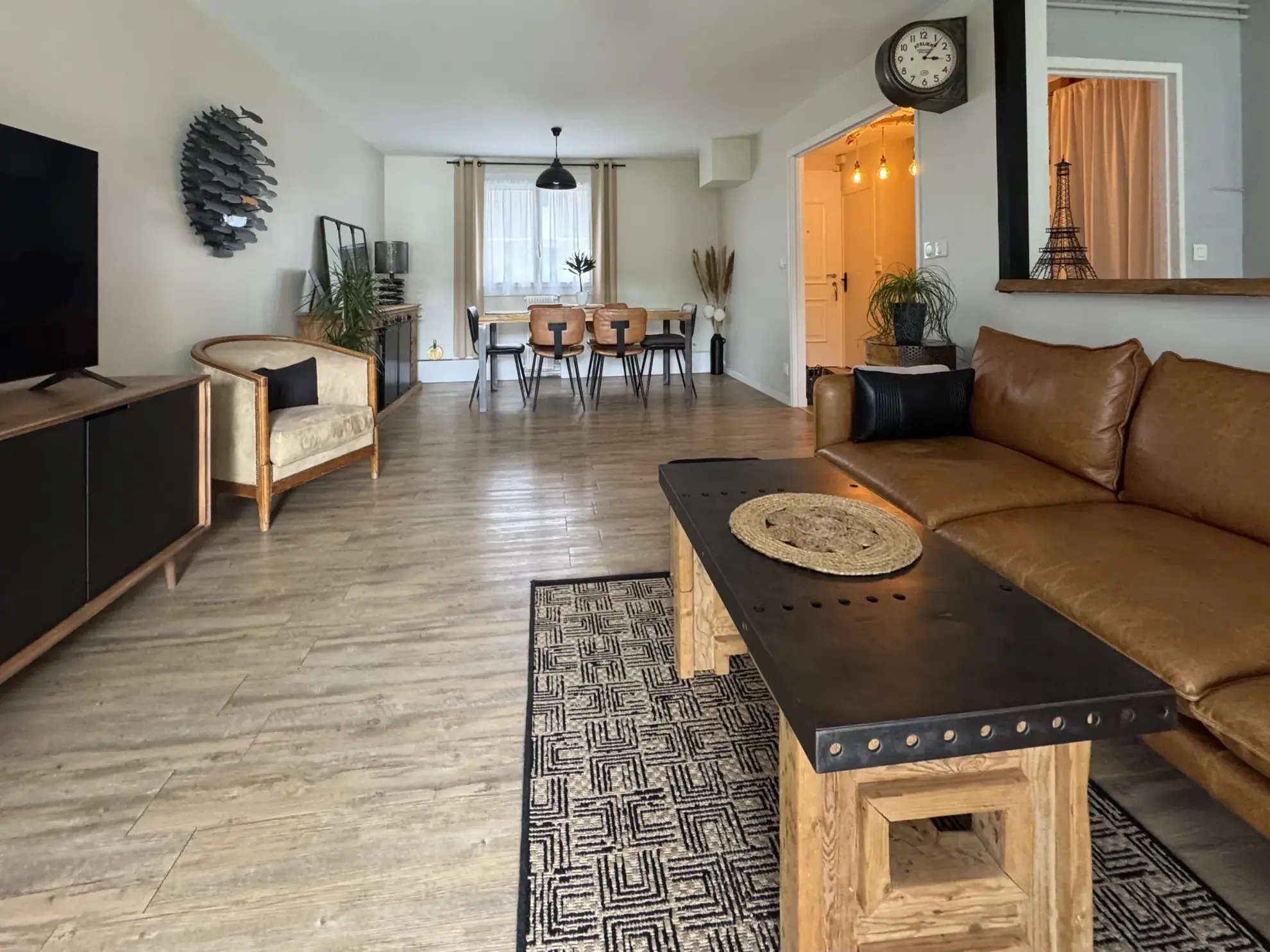 A vendre maison rénovée de 95 m² avec jardin proche Libourne 