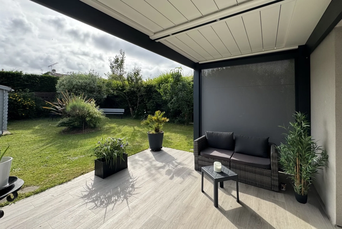 A vendre maison rénovée de 95 m² avec jardin proche Libourne 