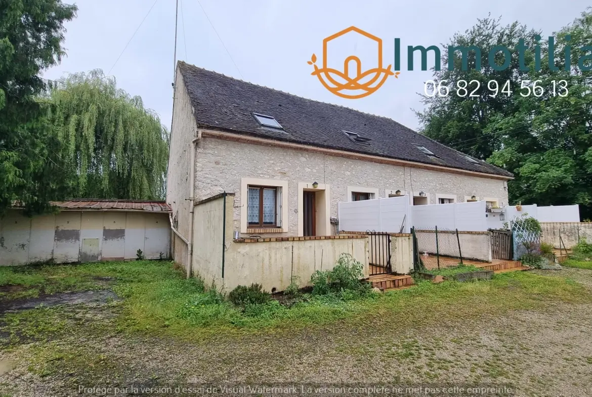 Immeuble de rapport à Donnemarie-Dontilly avec potentiel locatif proche Paris 