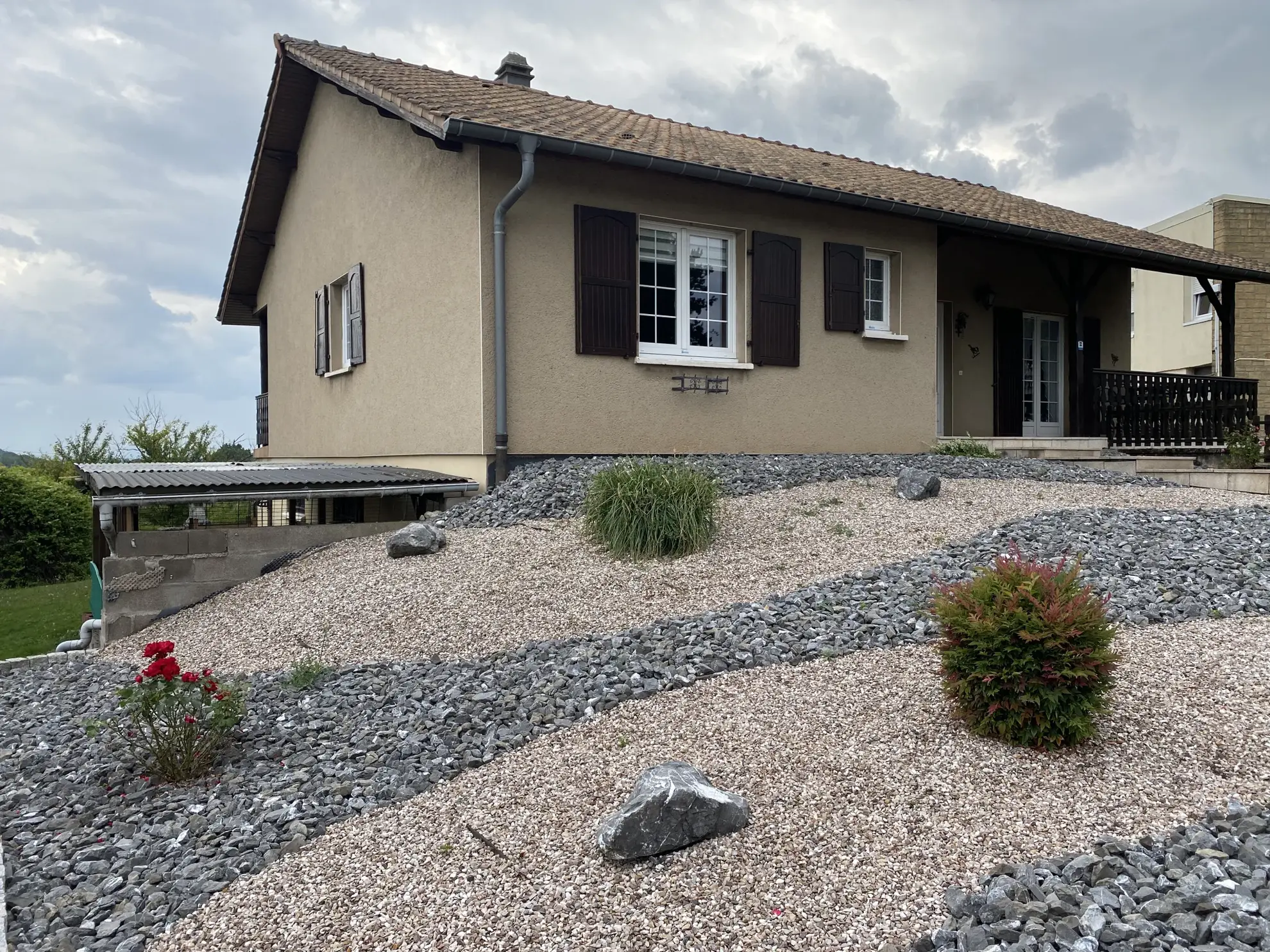 Maison individuelle 3 chambres avec garage et terrasse à Villing 