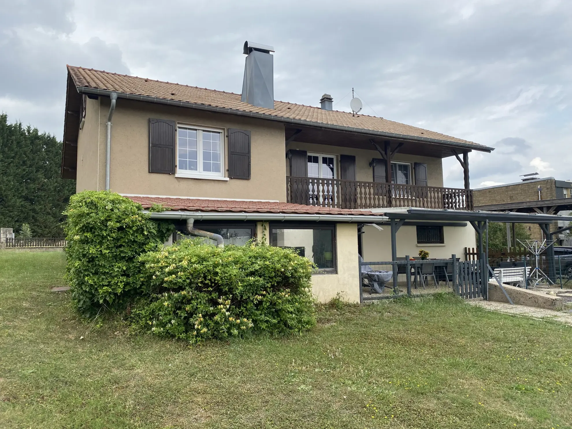 Maison individuelle 3 chambres avec garage et terrasse à Villing 