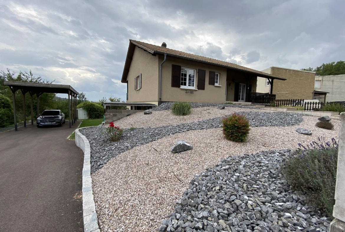 Maison individuelle 3 chambres avec garage et terrasse à Villing 