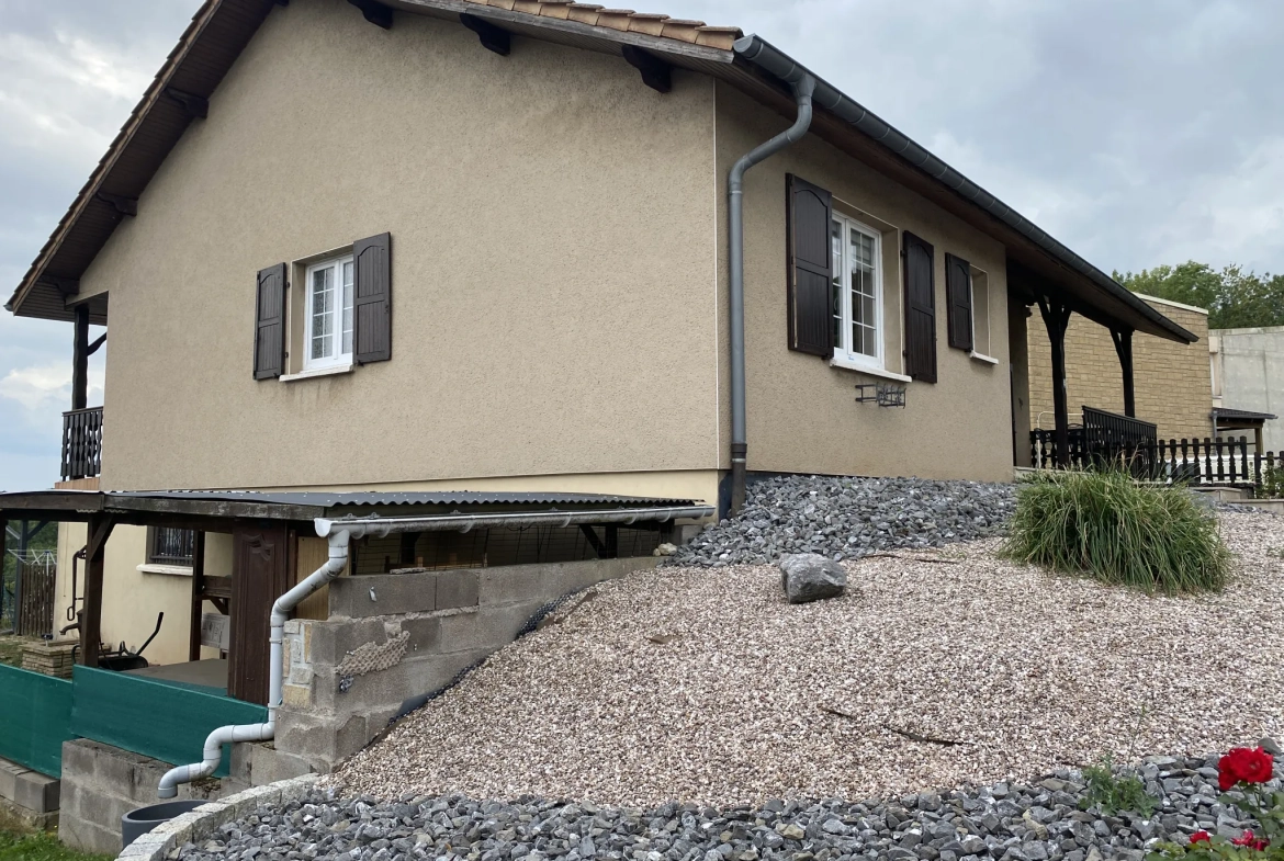 Maison individuelle 3 chambres avec garage et terrasse à Villing 